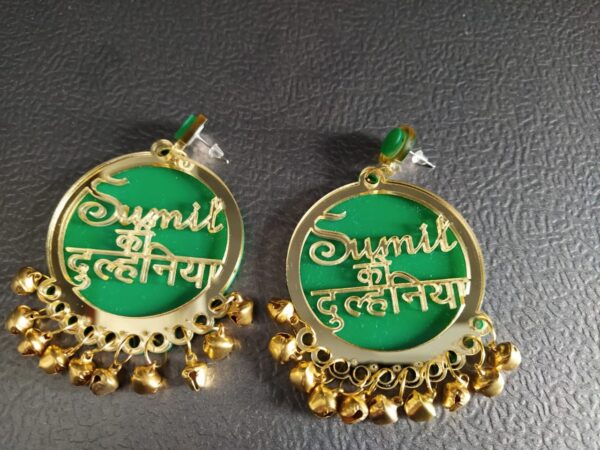 Customised Dulhania Earrings - Image 6